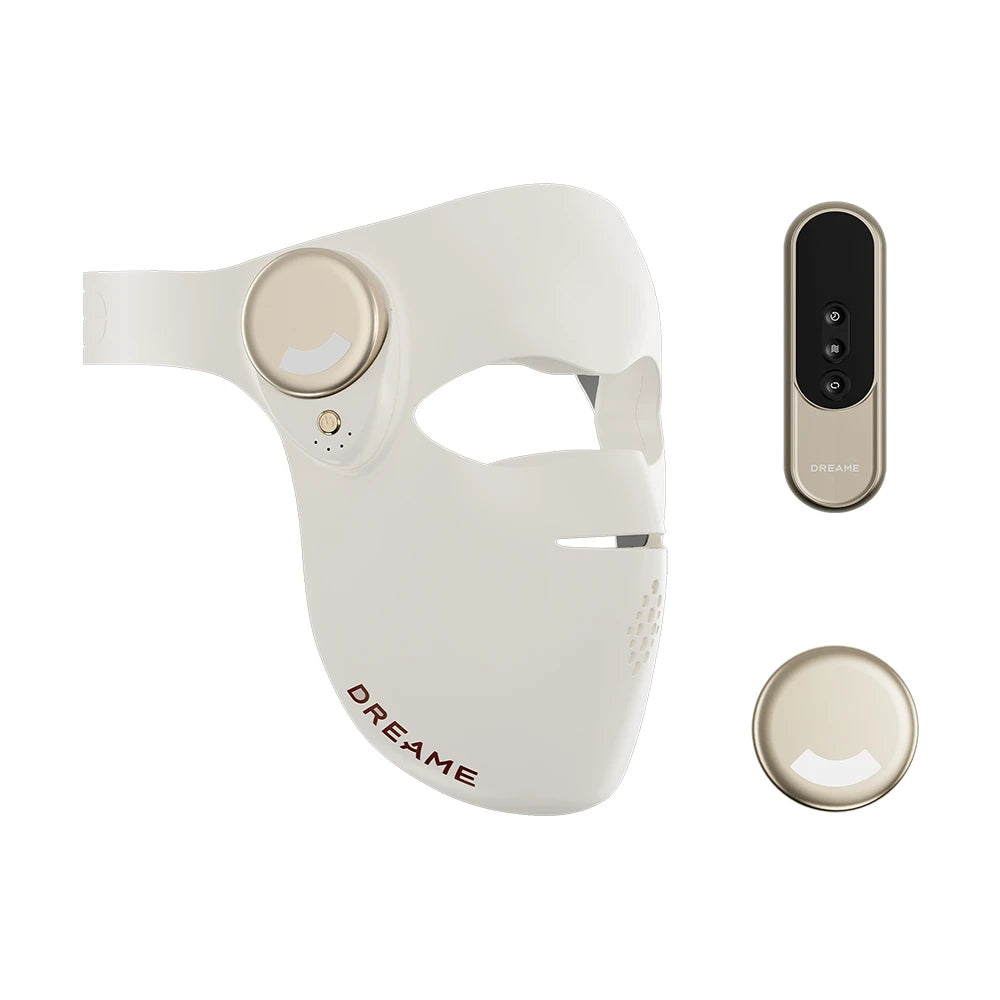 Dreame Chrona light therapy device displayed on a clean white background highlighting its sleek and ergonomic design
