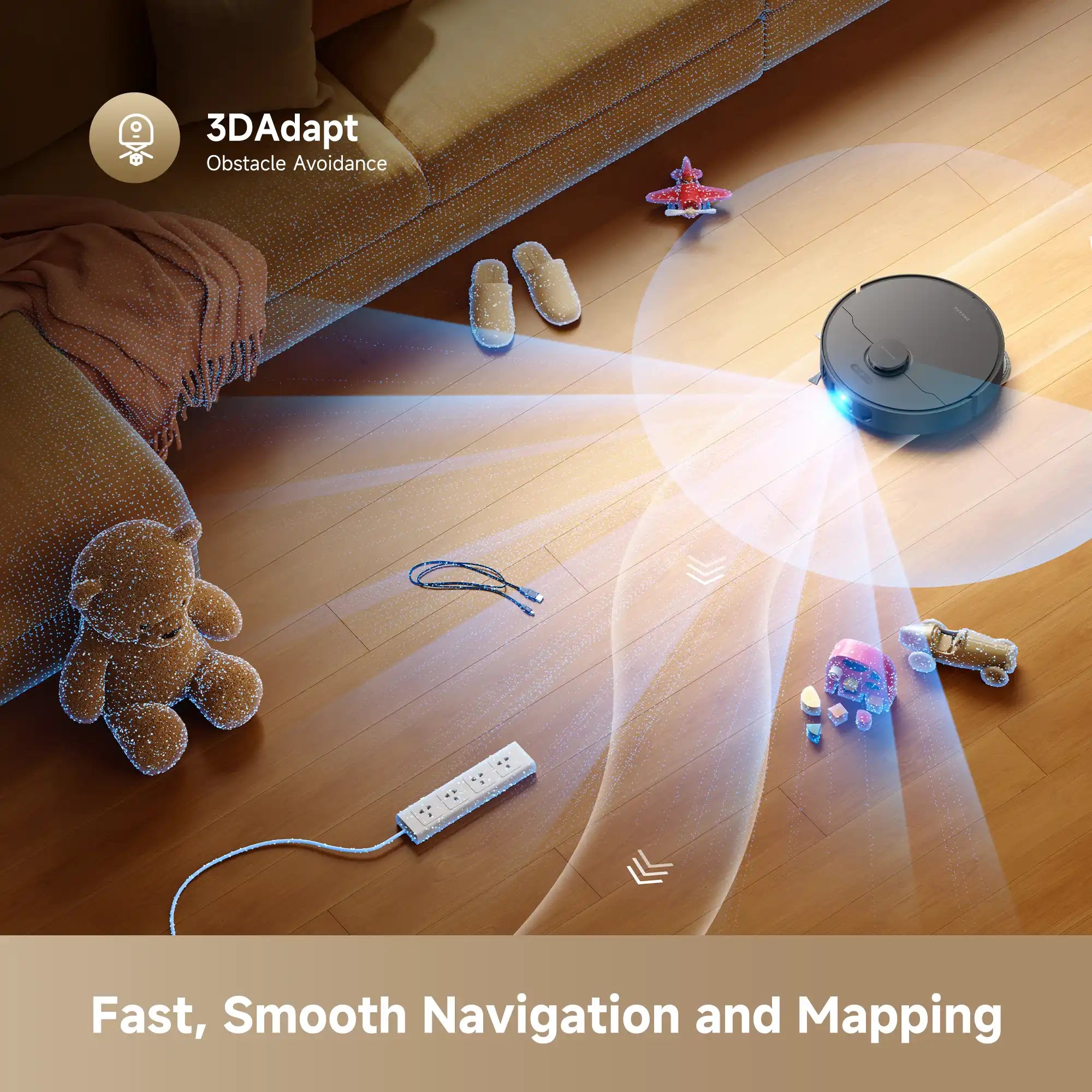 Dreame D30 Ultra Robot Vacuum Cleaner 25kPa Suction MopExtend Auto Cleaning Hot Air Drying