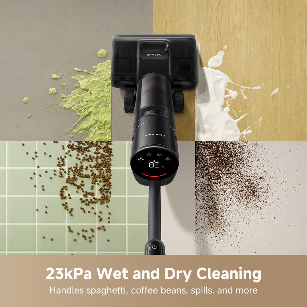 Dreame H13 Dual FlexReach Wet Dry Vacuum Cleaner Cordless Self Cleaning Powerful Suction