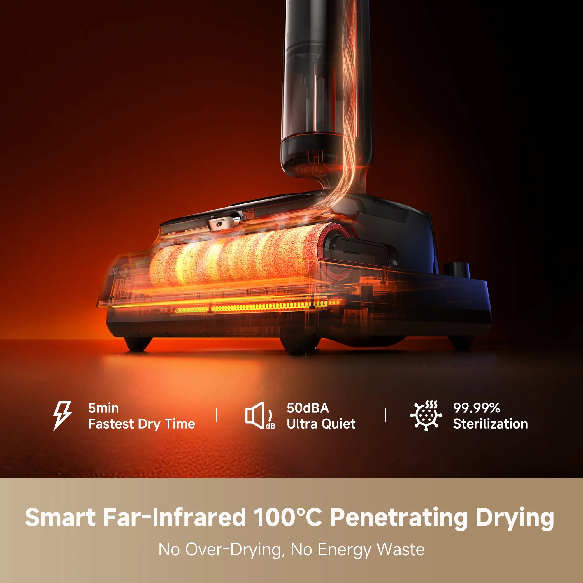 Dreame H15 Pro FoamWash Wet Dry Vacuum Powerful Cleaning for Pet Odor Stains and Easy Home Use