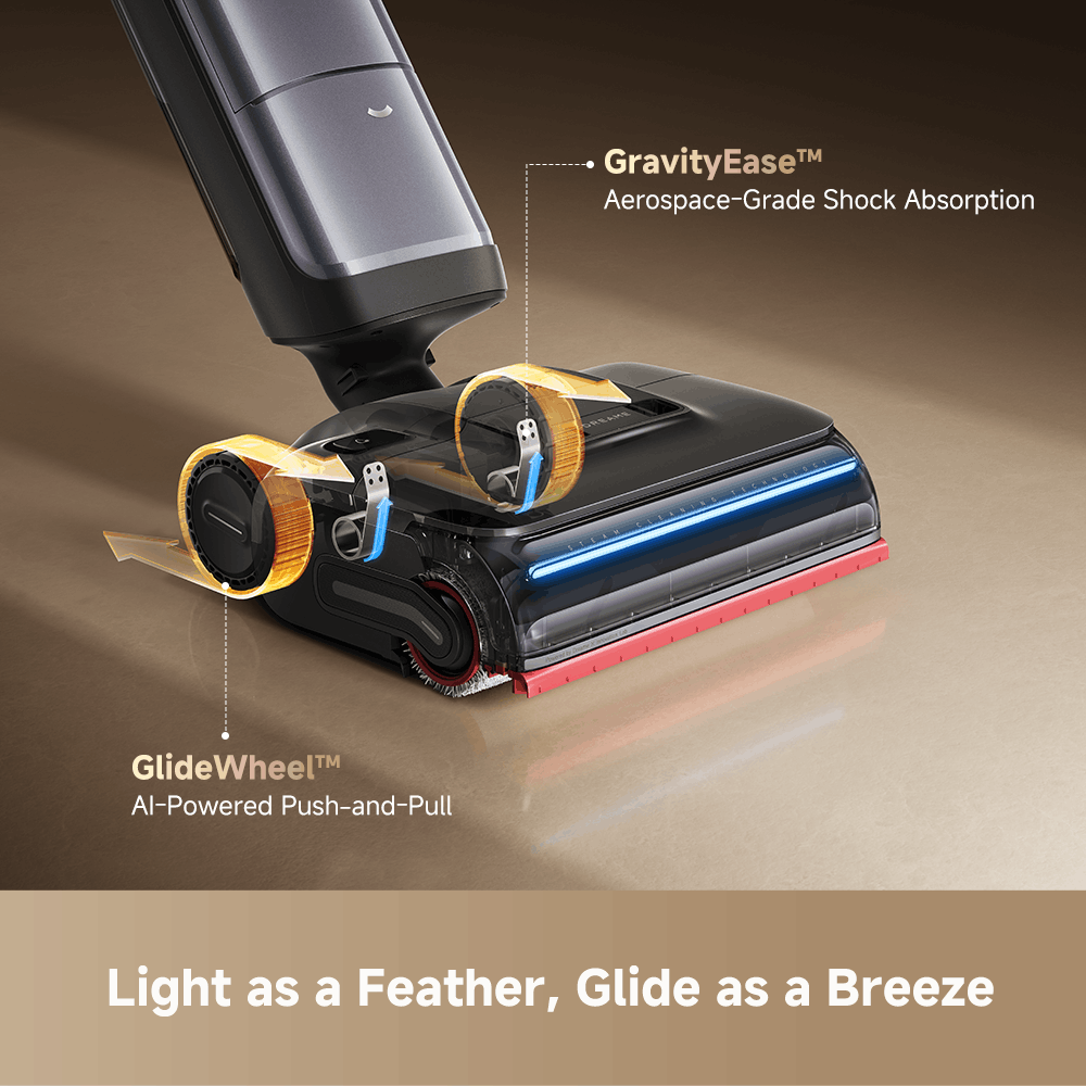 Dreame H16 Pro Steam Wet Dry Vacuum Cleaner Ultra Powerful Suction Baby and Pet Safe Multi Surface Cleaning