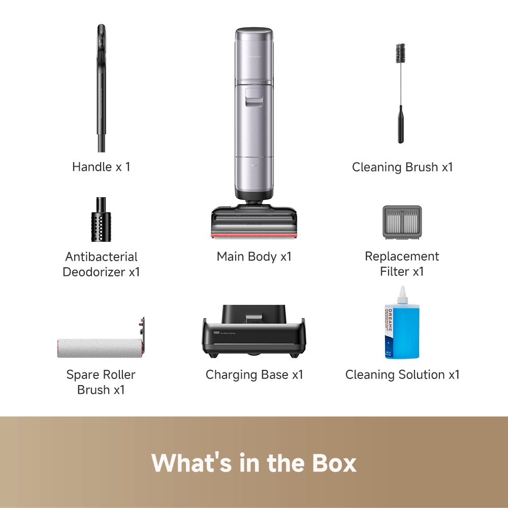 Dreame H16 Pro Steam Wet Dry Vacuum Cleaner Ultra Powerful Suction Baby and Pet Safe Multi Surface Cleaning