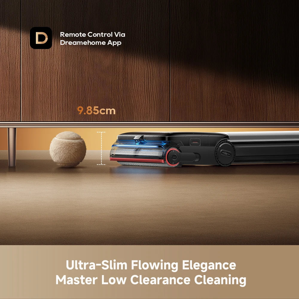 slim wet dry vacuum reaches under beds sofas and low furniture