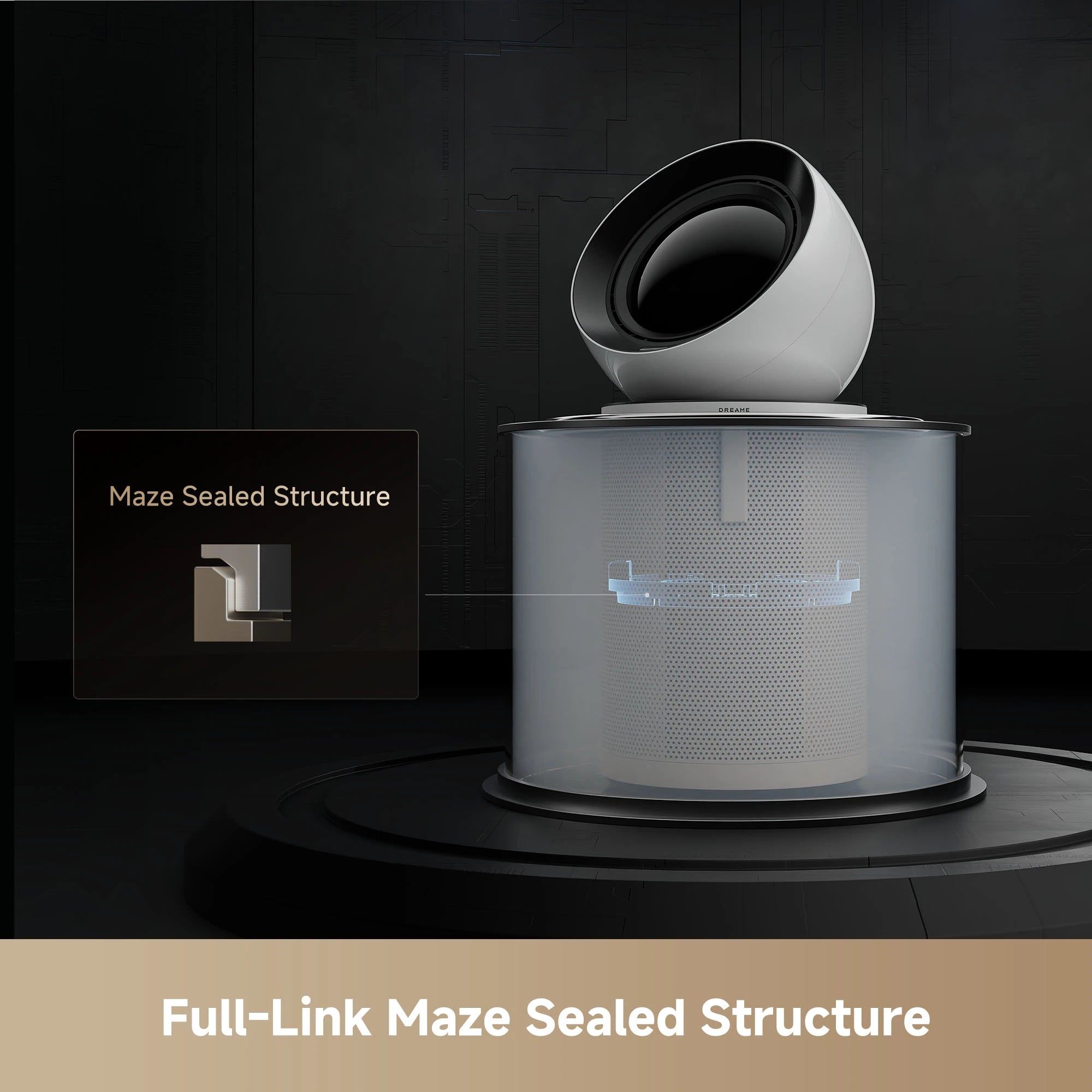 Dreame PM NEO Air Purifier Fan Combo Dual Airflow Fast Dust and Odor Removal Quiet Smart Control