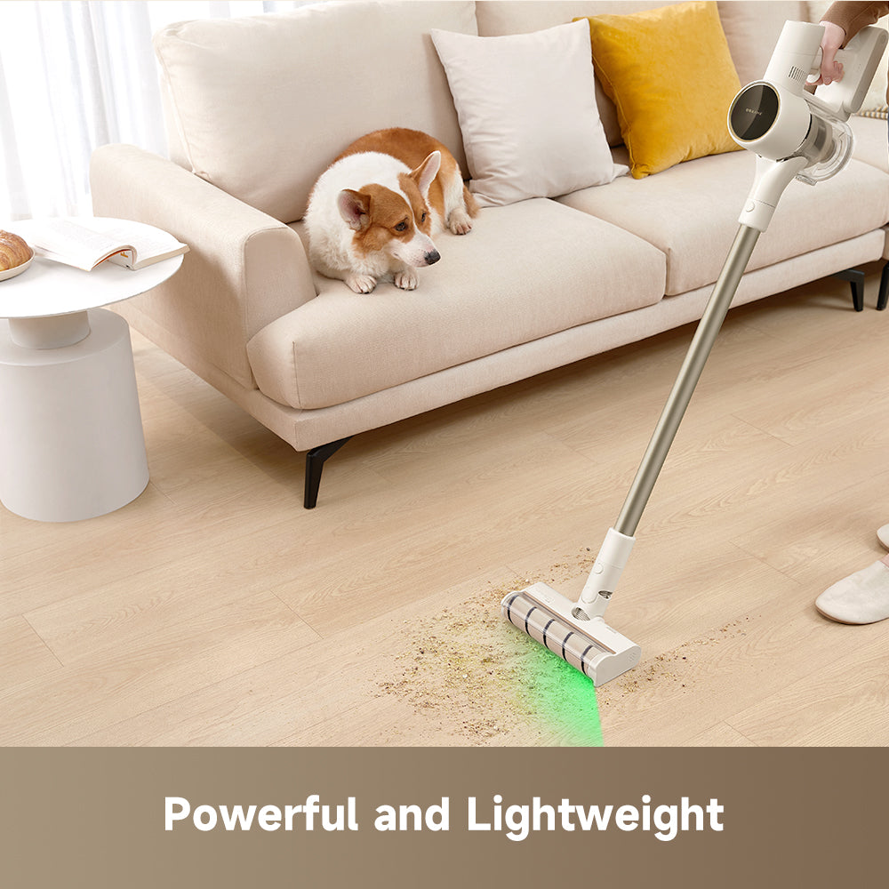 Dreame R10 Cordless Stick Vacuum Cleaner with 120AW Suction, Lightweight Design, Long Runtime, Multi-Surface Brush and Advanced Filtration