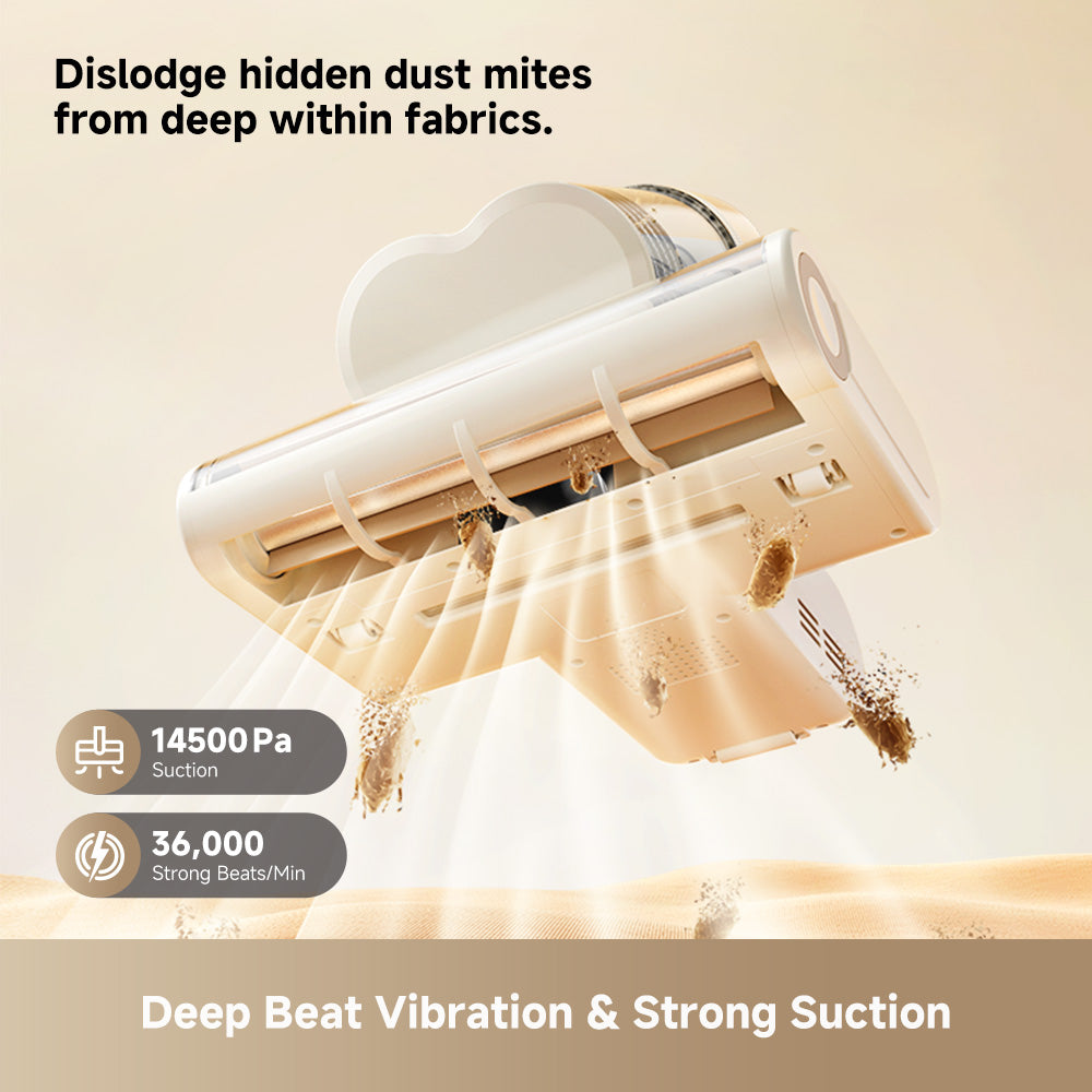 Dreame S10 Mite Removal Vacuum Cleaner UV Light Deep Cleaning for Mattress and Bedding