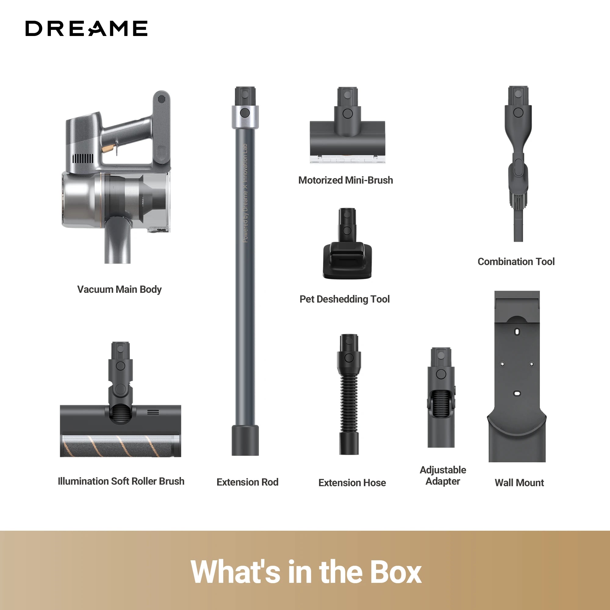 Dreame V16 Pro Cordless Stick Vacuum 27KPA Suction Pet friendly 85-min Runtime Green Detection