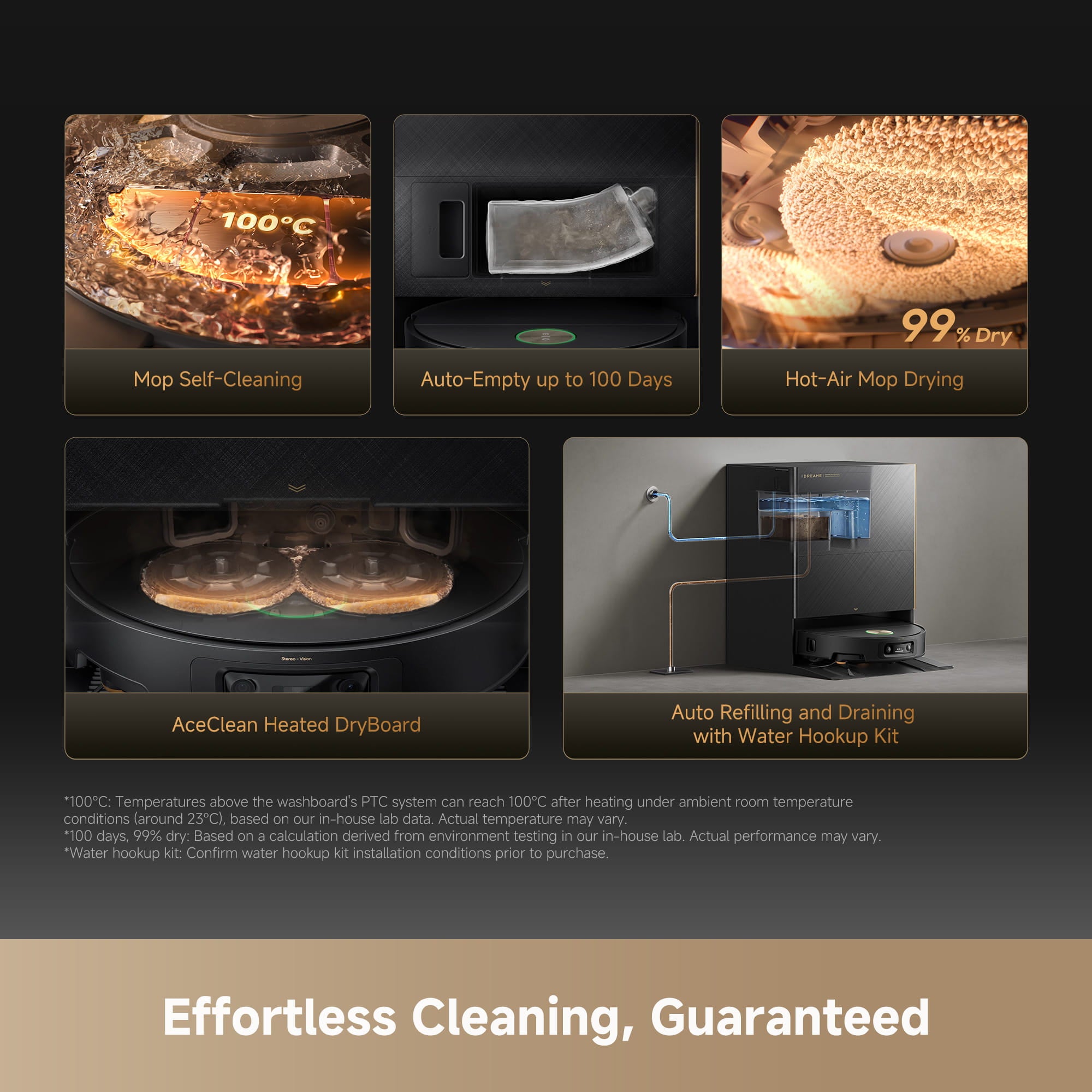 Dreame X60 Ultra Robot Vacuum – Intelligent Cleaning, Pet-Friendly, Tangle-Free DuoBrush, Deep Stain Removal & Bacteria Reduction