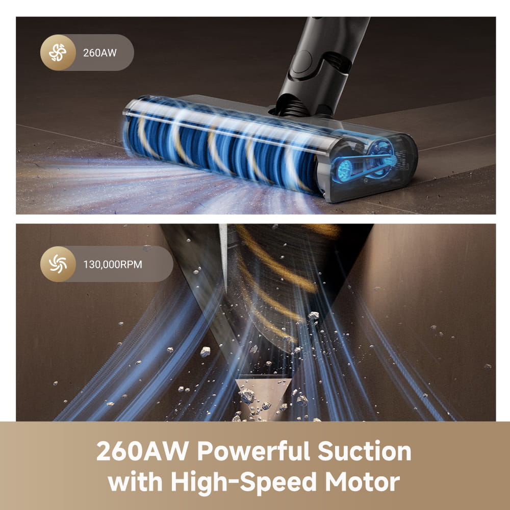 Dreame Z30s Station Vacuum Cleaner 260AW Cordless Auto Dust Collection Hygienic Sterilization