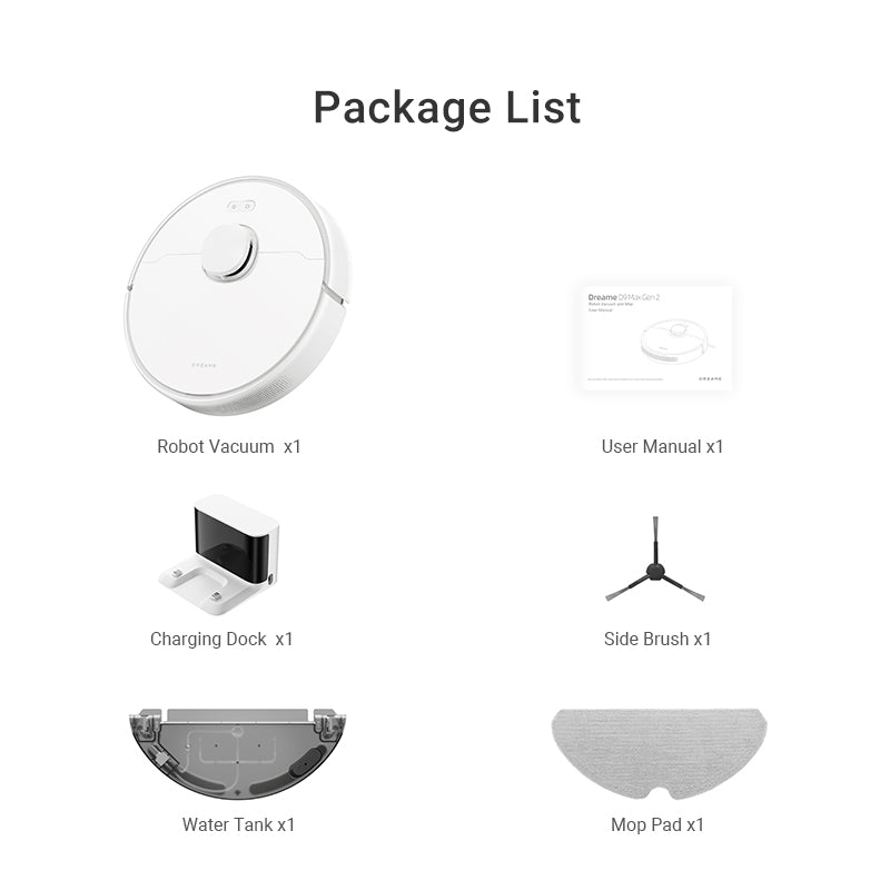 Dreame D9 Max Gen 2 Robot Vacuum