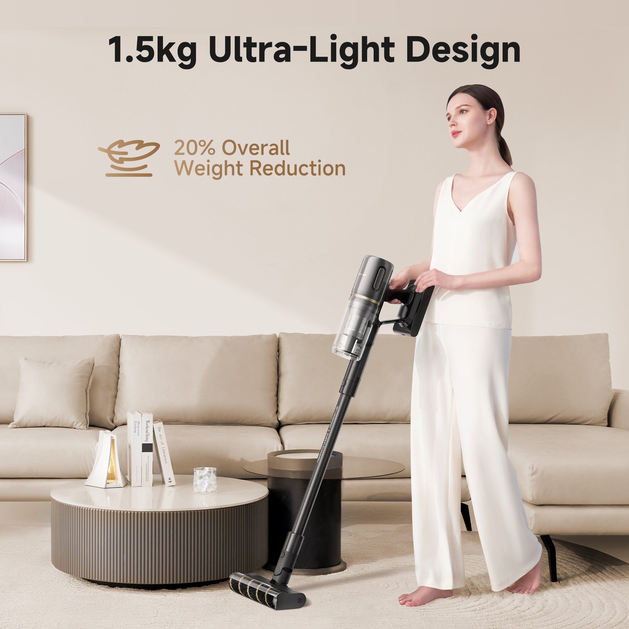 Dreame X2 Cordless Vacuum 180AW Suction | 1.5kg Ultra-Light | 90min Runtime | Anti-Mite
