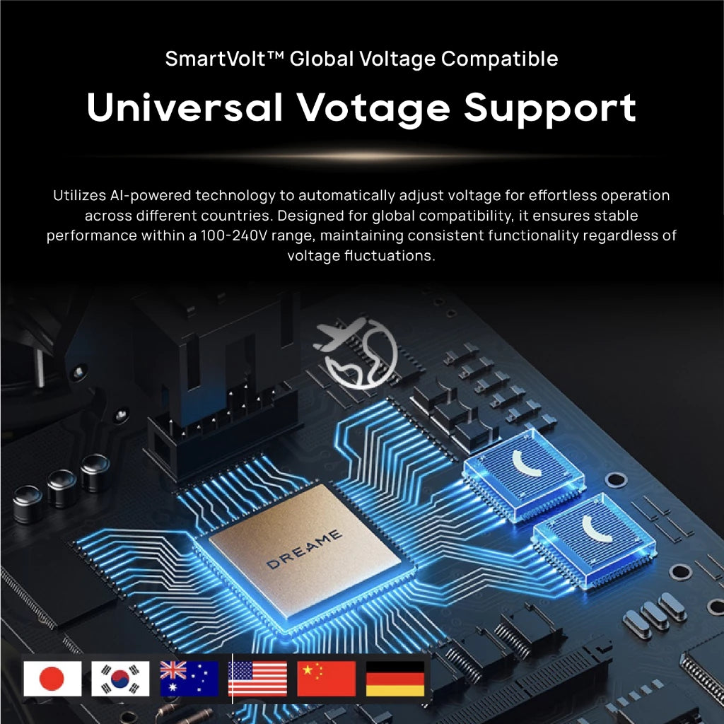 Dreame Pocket Uni All-in-One Hair Dryer Quick 40s Dry, Smooth & Curl Style