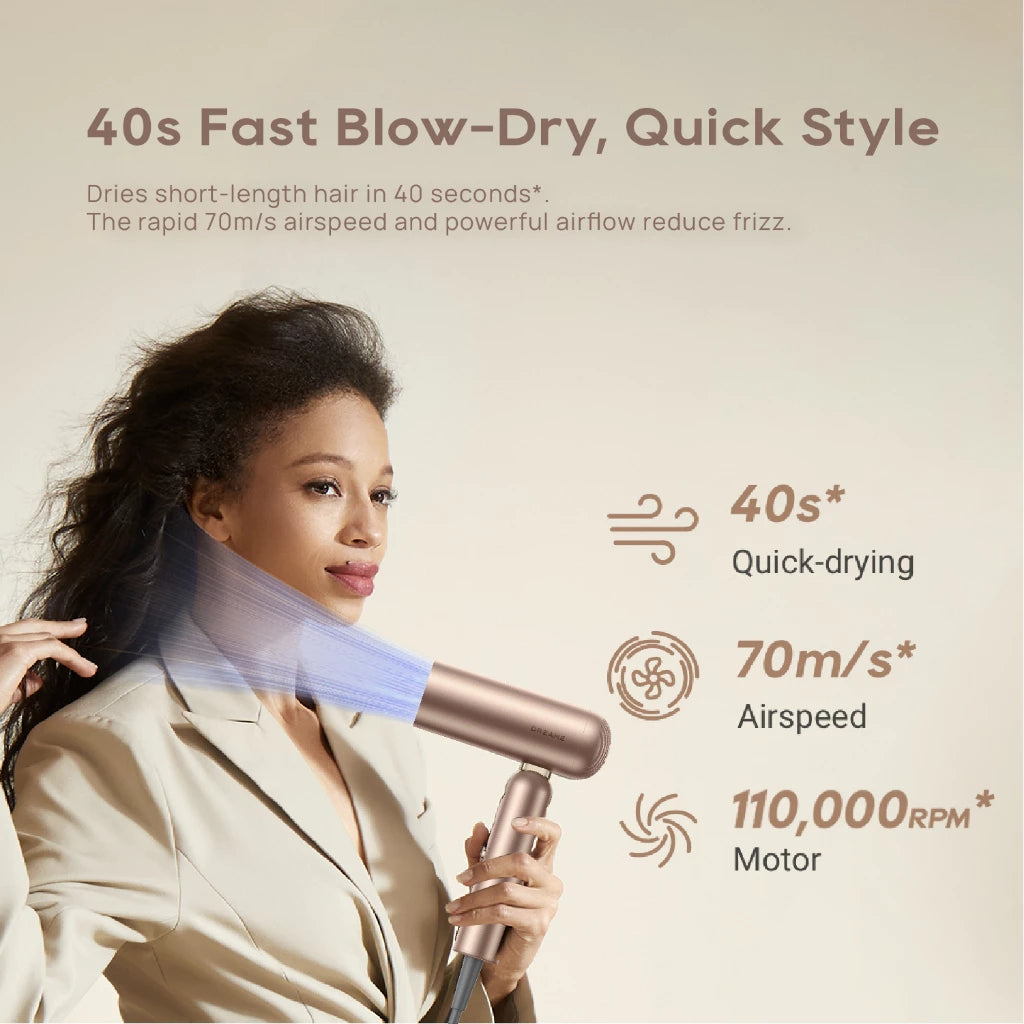 Dreame Pocket Uni All-in-One Hair Dryer Quick 40s Dry, Smooth & Curl Style