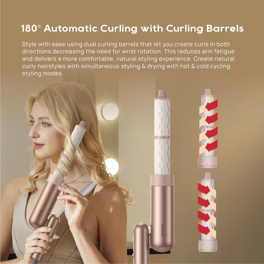 Dreame Pocket Uni All-in-One Hair Dryer Quick 40s Dry, Smooth & Curl Style