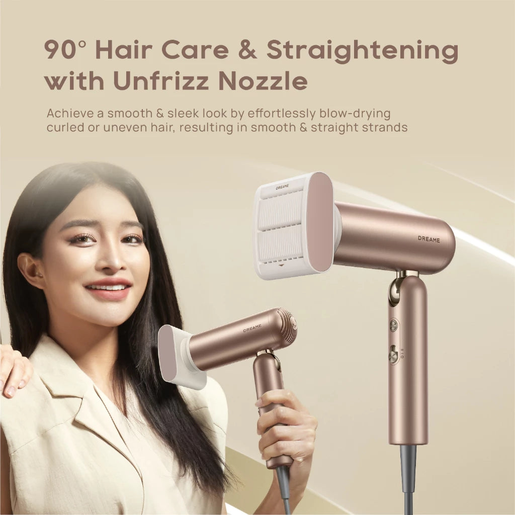 Dreame Pocket Uni All-in-One Hair Dryer Quick 40s Dry, Smooth & Curl Style