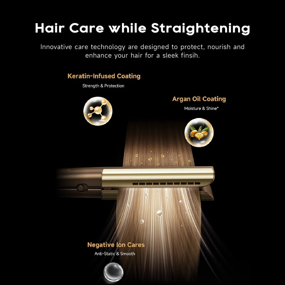 Dreame Aero Straight Air Hair Straightener Smart Display, SenseIQ, Triple HairCare Protect