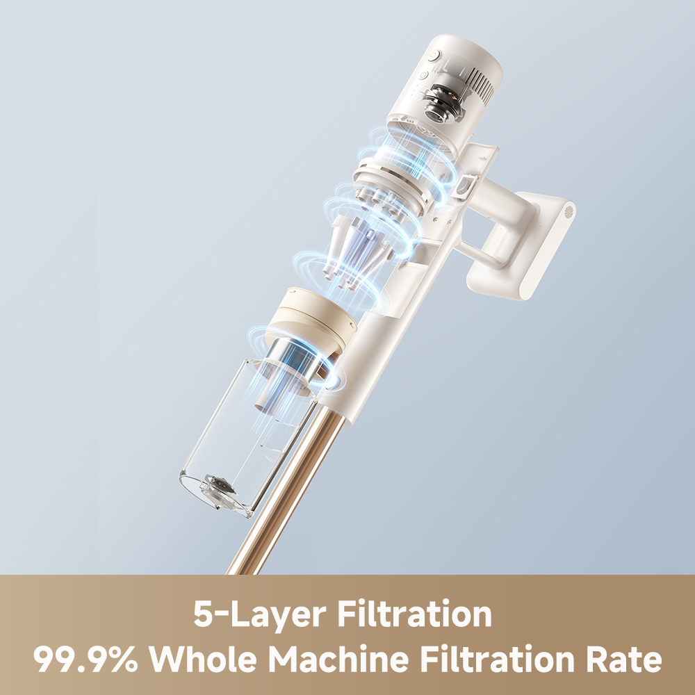 Dreame V11 Pro Cordless Vacuum|100AW Suction, CelesTect™ Dust Sensor,  5-Layer Filtration