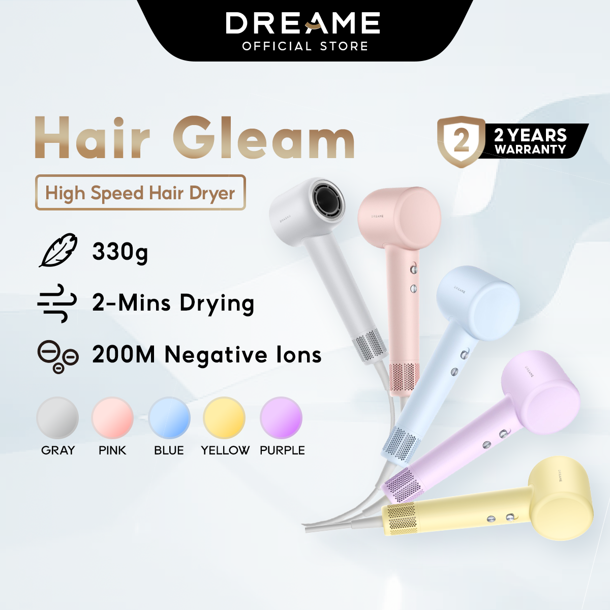 Dreame Hair Gleam High-Speed Hair Dryer