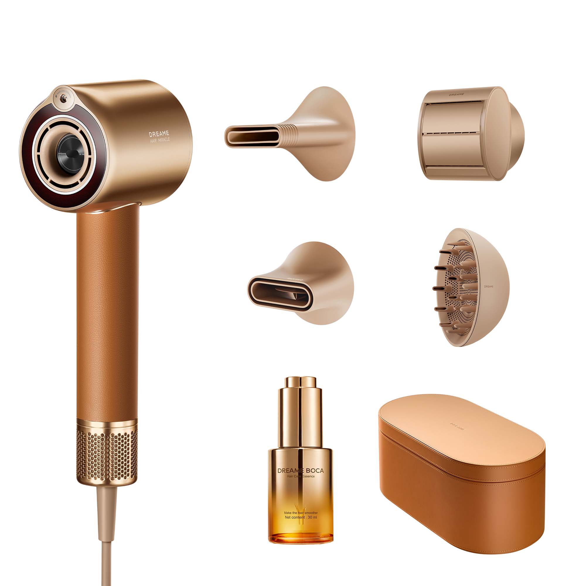 Dreame AeroStraight high-speed styler fast and efficient multi-feature styling on white background