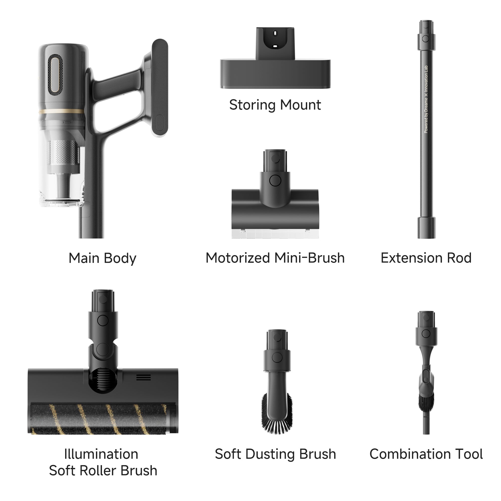 Dreame X2 Cordless Vacuum 180AW Suction | 1.5kg Ultra-Light | 90min Runtime | Anti-Mite