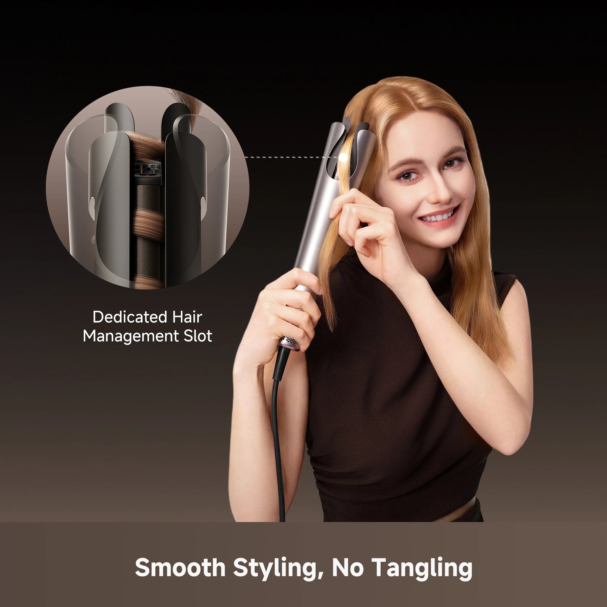 Dreame Air Auto hair styler designed for smooth styling with a tangle-free curling experience