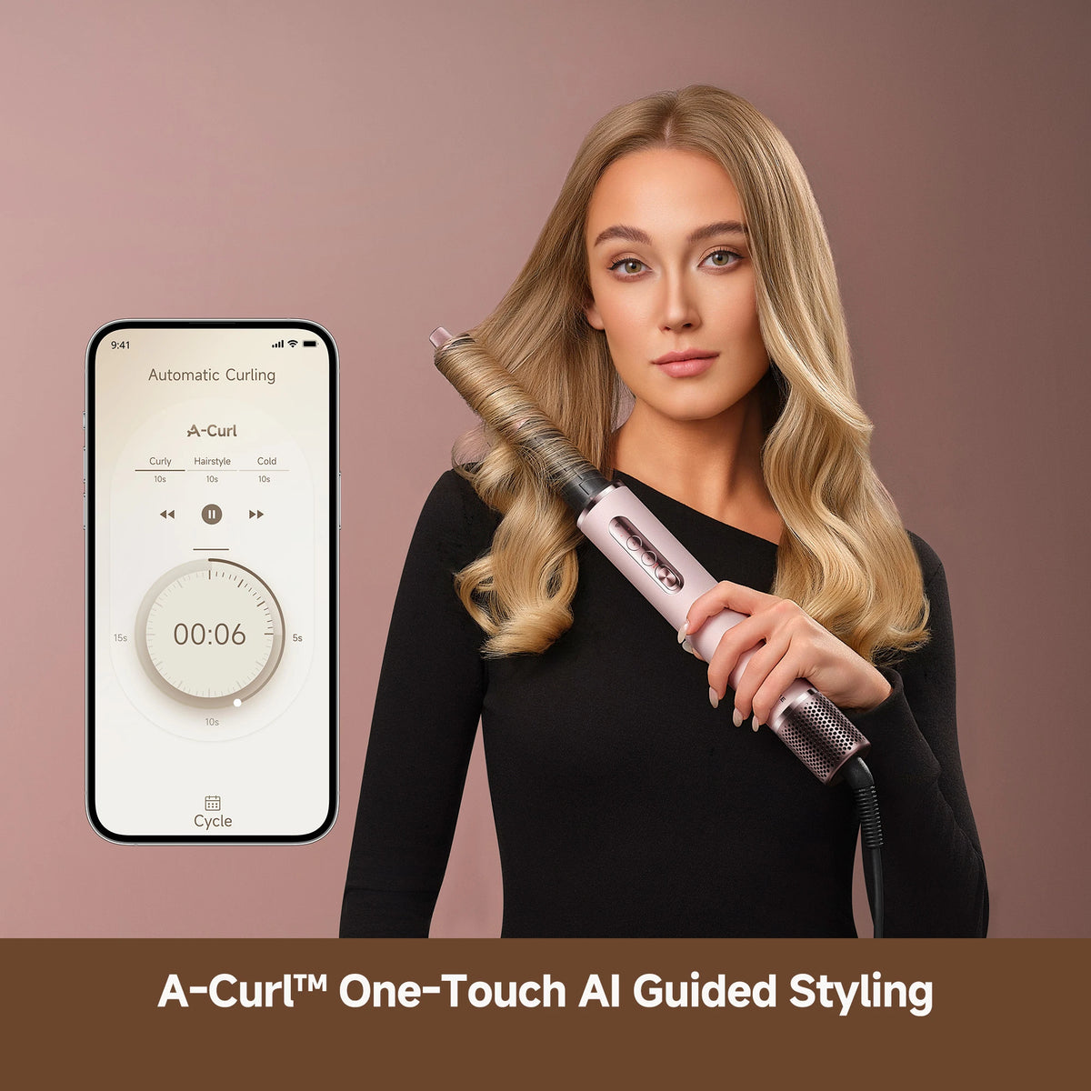 Dreame AirStyle Pro HI hair styler with A-Curl one-touch technology for effortless curl creation