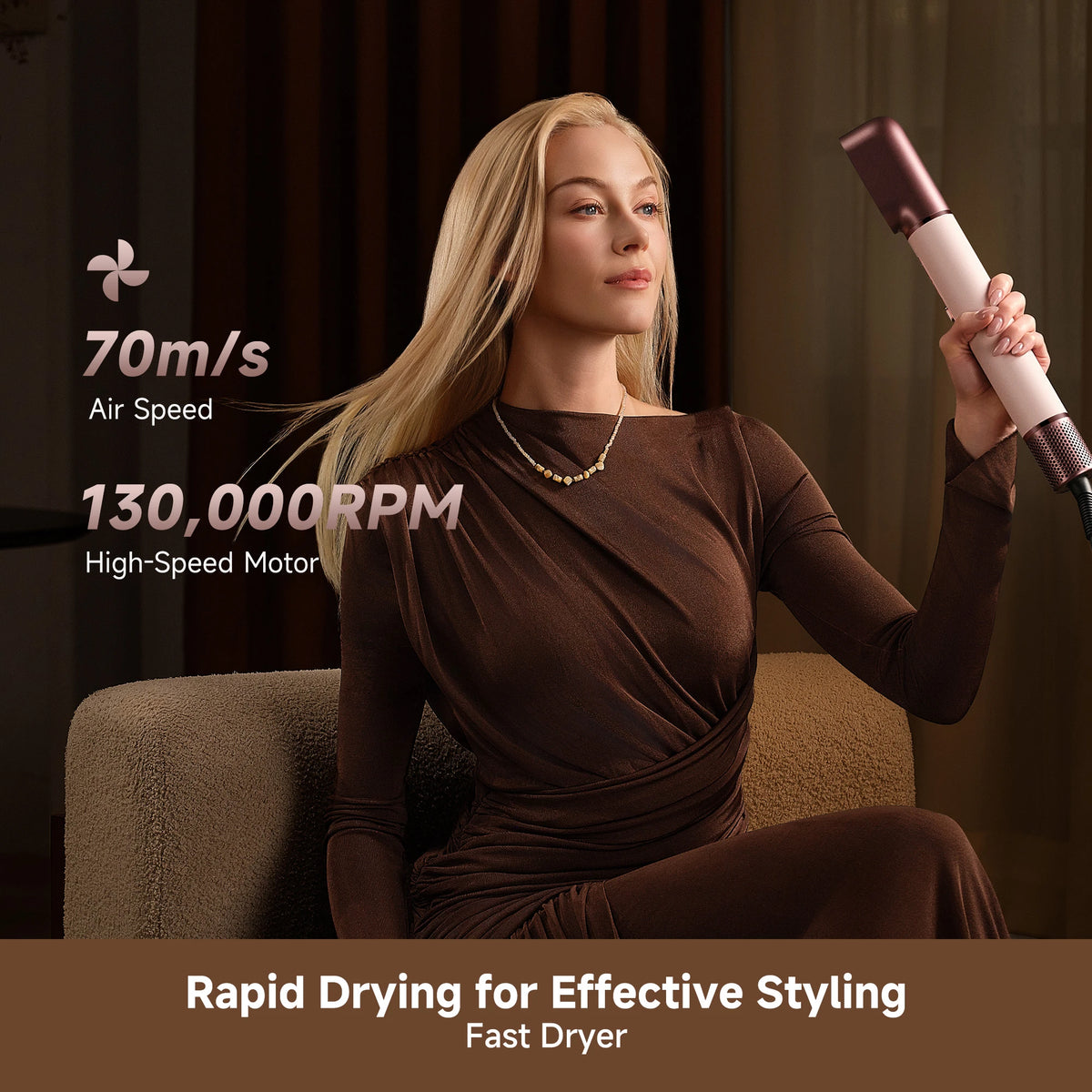 Dreame AirStyle Pro HI hair styler providing rapid drying for faster and more efficient styling