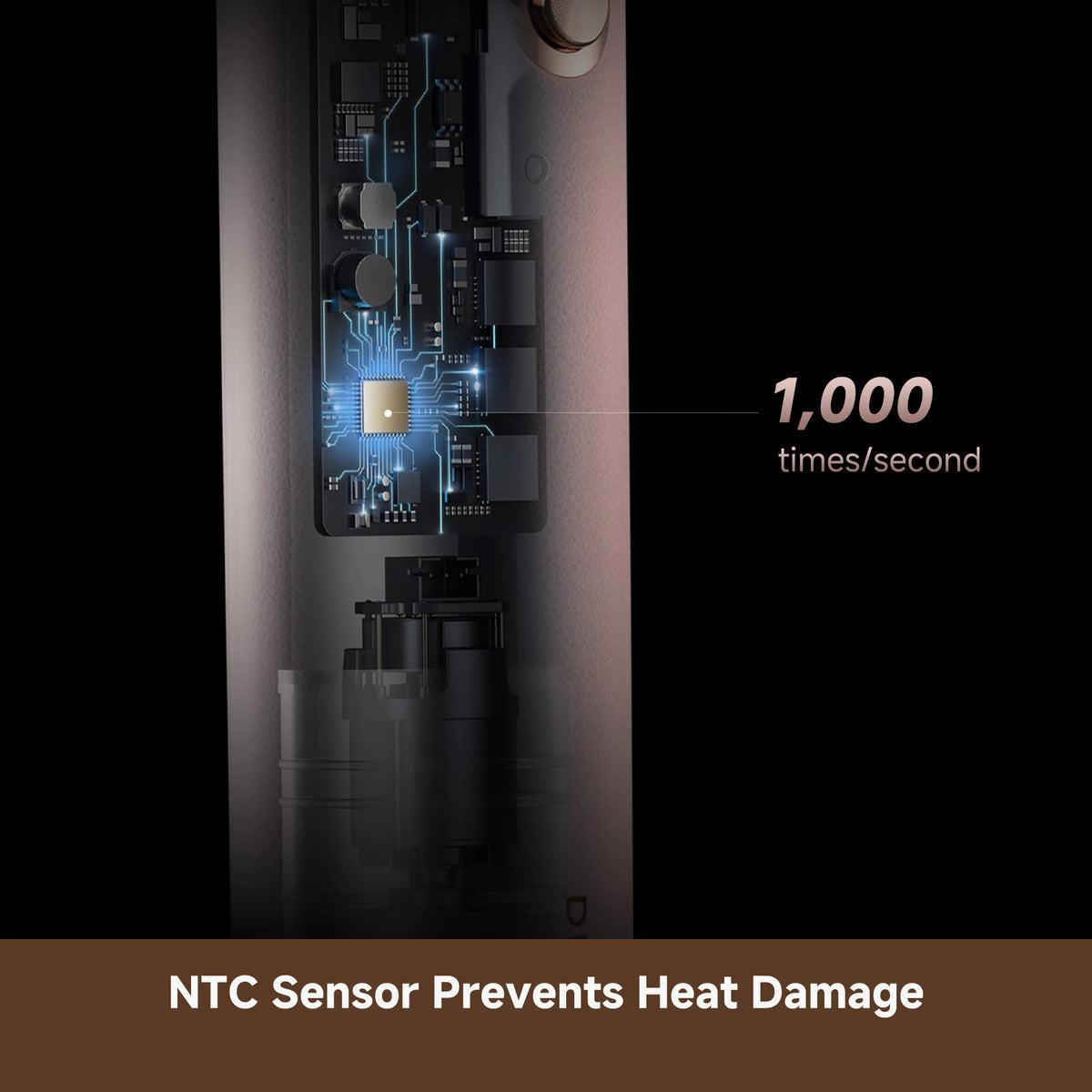 Dreame AirStyle Pro HI hair styler featuring NTC intelligent temperature control to help prevent heat damage