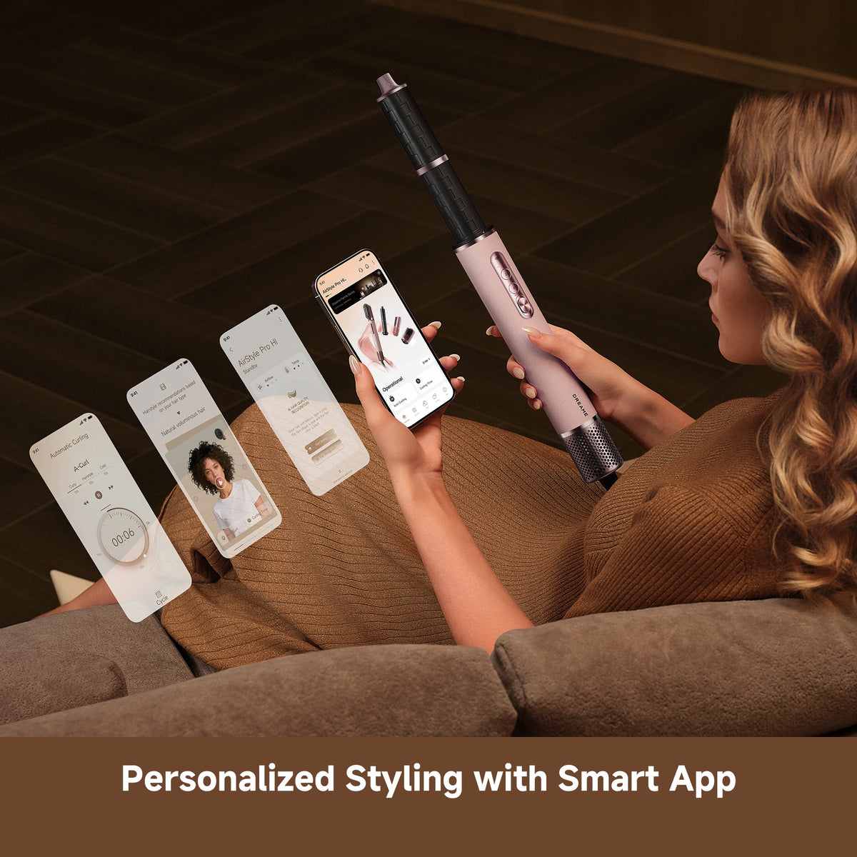 Dreame AirStyle Pro HI hair styler with smart app connectivity for personalized styling control