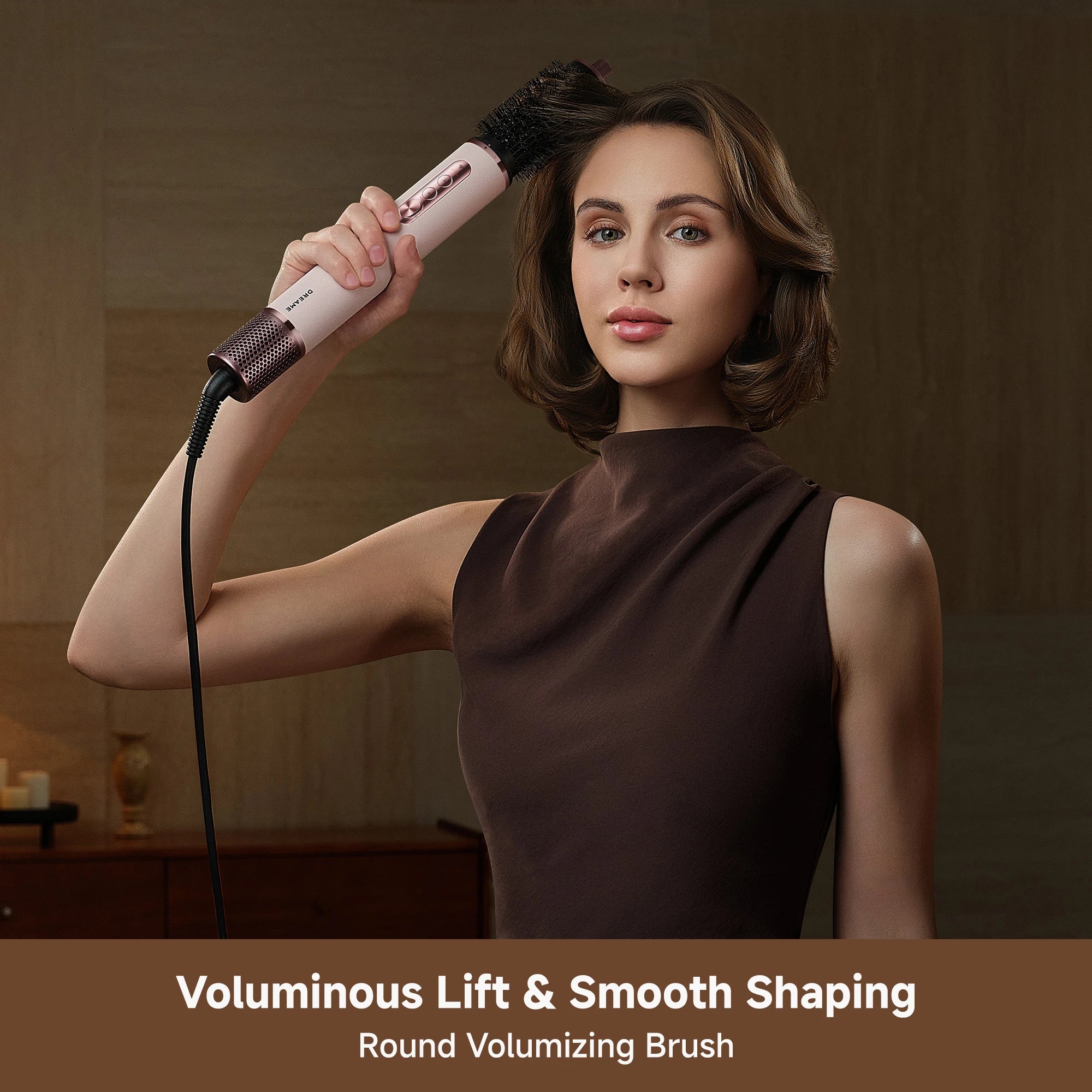Dreame AirStyle Pro HI hair styler with volumizing brush attachment for lift, volume, and smooth styling