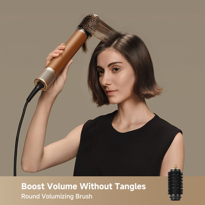 Dreame AirStyle Pro round volumizing brush for boosting hair volume without tangles