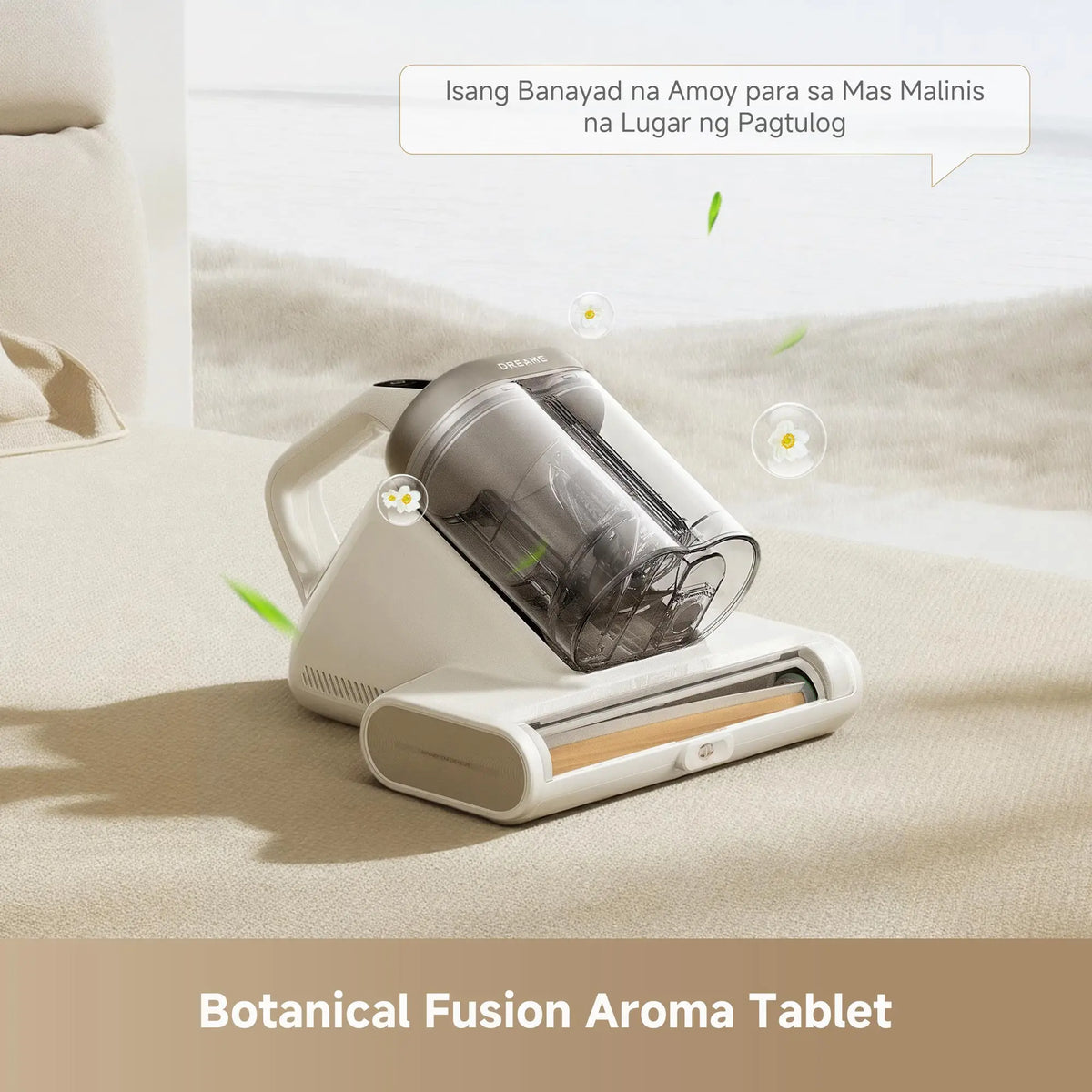 mite remover with aroma tablet helps create a fresher sleeping environment