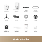 Load image into Gallery viewer, Dreame D30 Ultra robot vacuum package includes accessories and docking station
