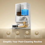 Load image into Gallery viewer, robot vacuum simplifies cleaning with automatic dust collection and maintenance
