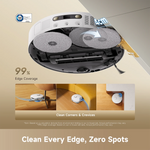 Load image into Gallery viewer, robot vacuum cleans edges and corners with no missed spots
