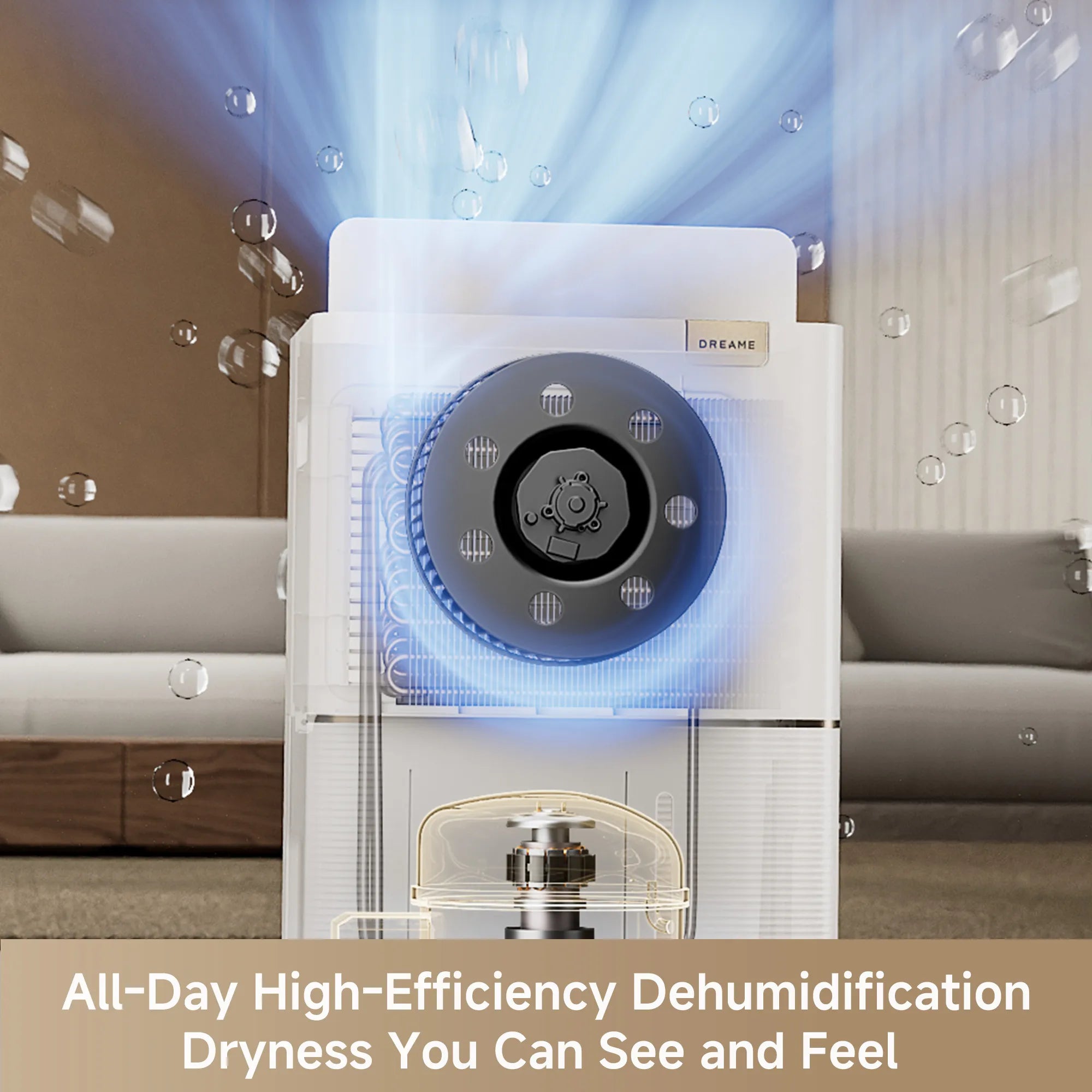 Dreame DD20 Smart Dehumidifier Large Capacity Powerful Dehumidification Quiet 40dB Smart App Control for Home