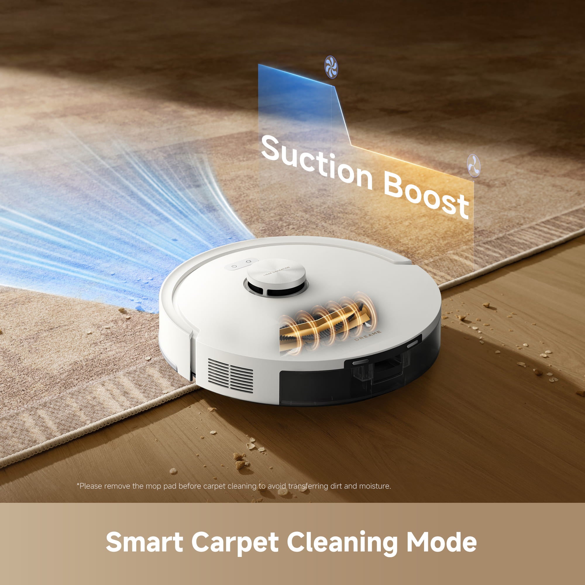Dreame F20 Robot Vacuum Powerful Suction Smart Navigation Vacuum and Mop Combo