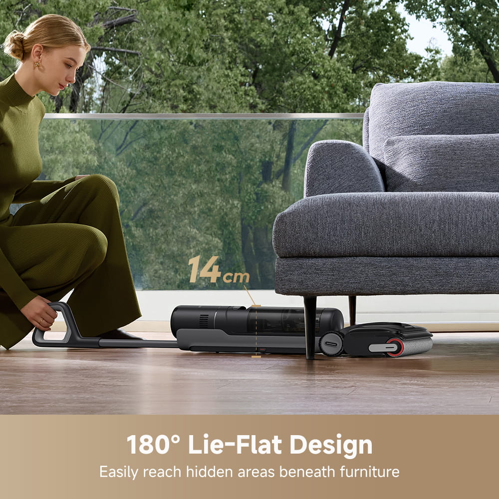 Dreame H13 Dual FlexReach Wet Dry Vacuum Cleaner Cordless Self Cleaning Powerful Suction