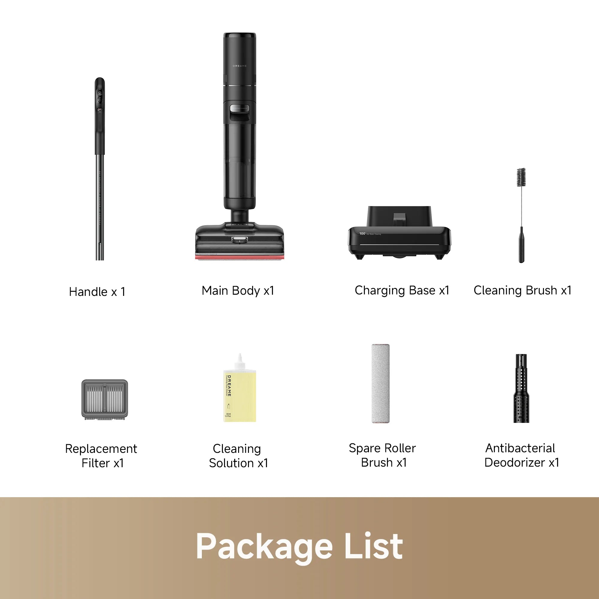 Dreame H15 Pro FoamWash Wet Dry Vacuum Powerful Cleaning for Pet Odor Stains and Easy Home Use
