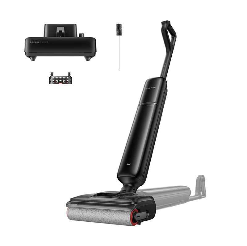 Dreame H16 FlexReach wet and dry vacuum displayed on a clean white background showcasing its slim premium design