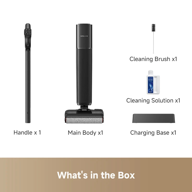 Dreame H16 GT package includes accessories and cleaning components