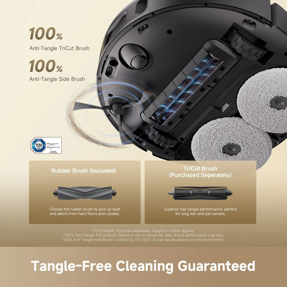 Dreame L10s Ultra Heat Robot Vacuum 25000Pa Strong Suction Hot Water Mop Deep Cleaning Edge Extend Auto Cleaning