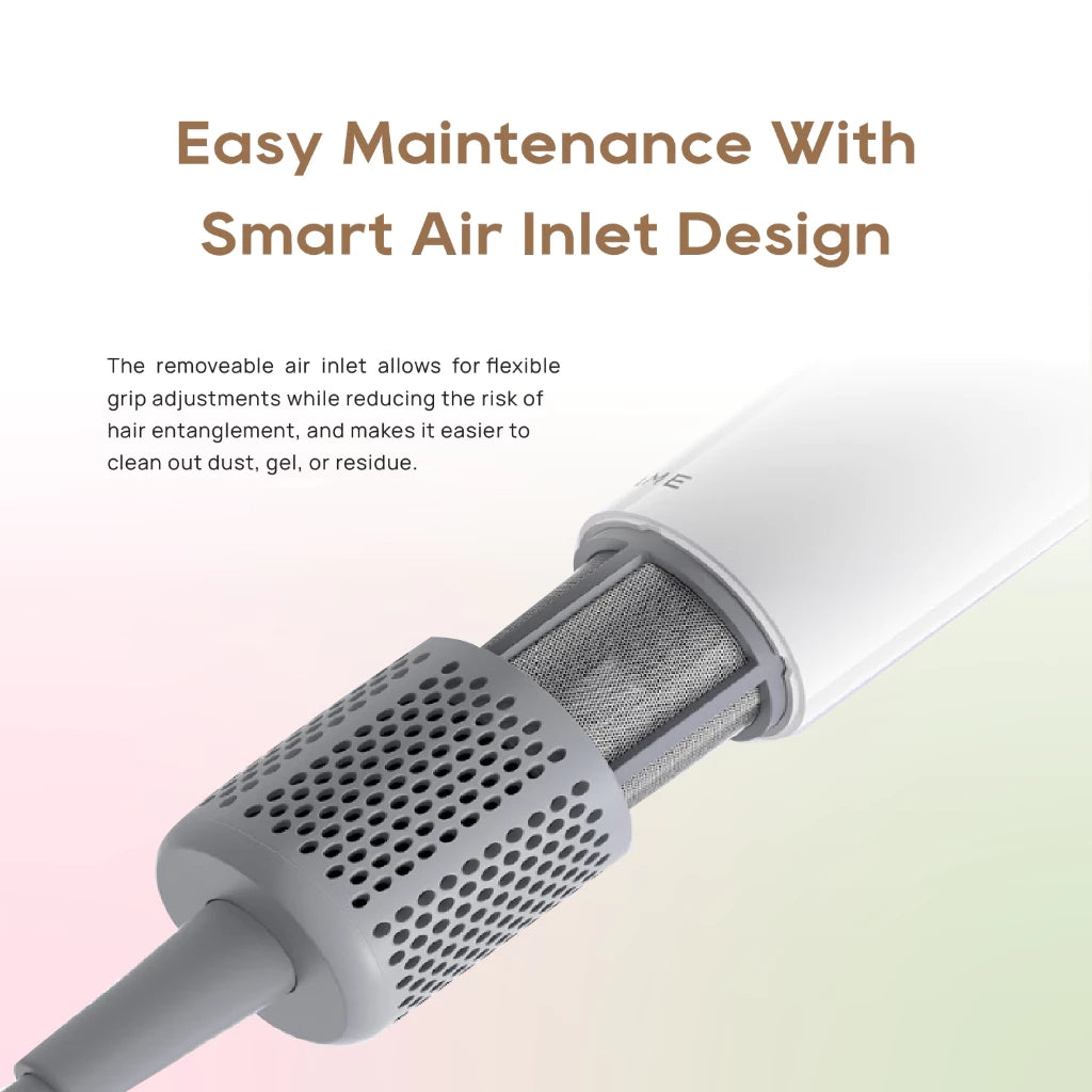 Dreame Mini High Speed Hair Dryer Blower Portable Non Heat 50s FastbQuick Dry 200M lon Compact