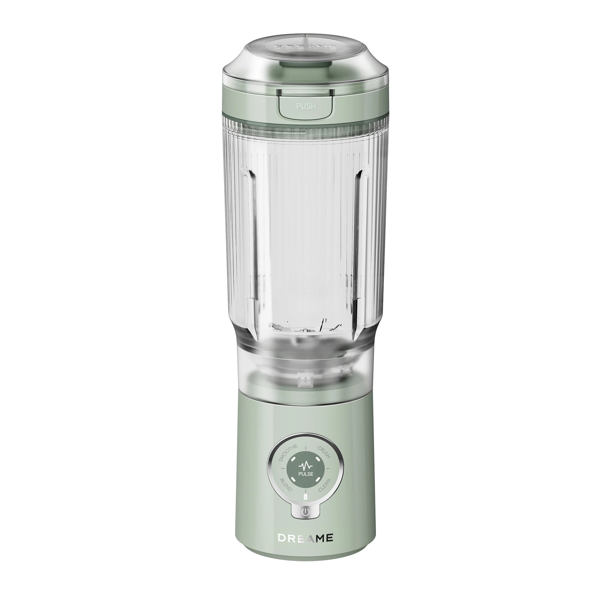 Dreame PB10 portable blender in green with a sleek compact design on a white background