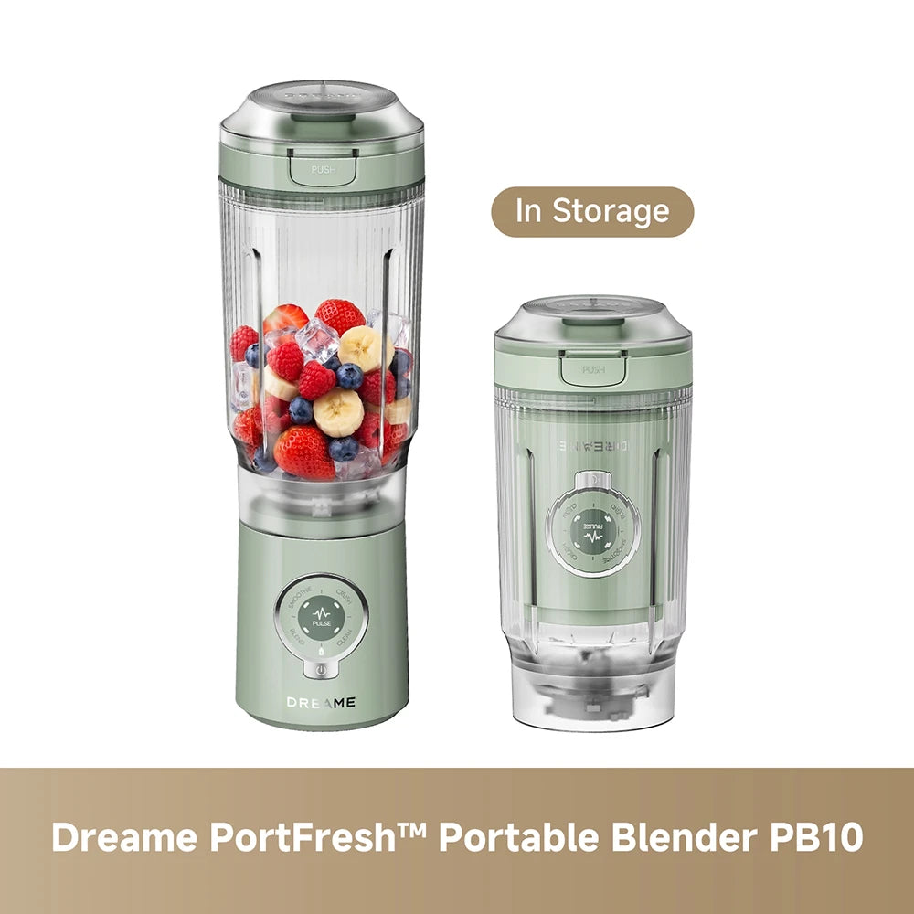 Dreame PB10 portable blender with a compact cordless design for fresh drinks on the go
