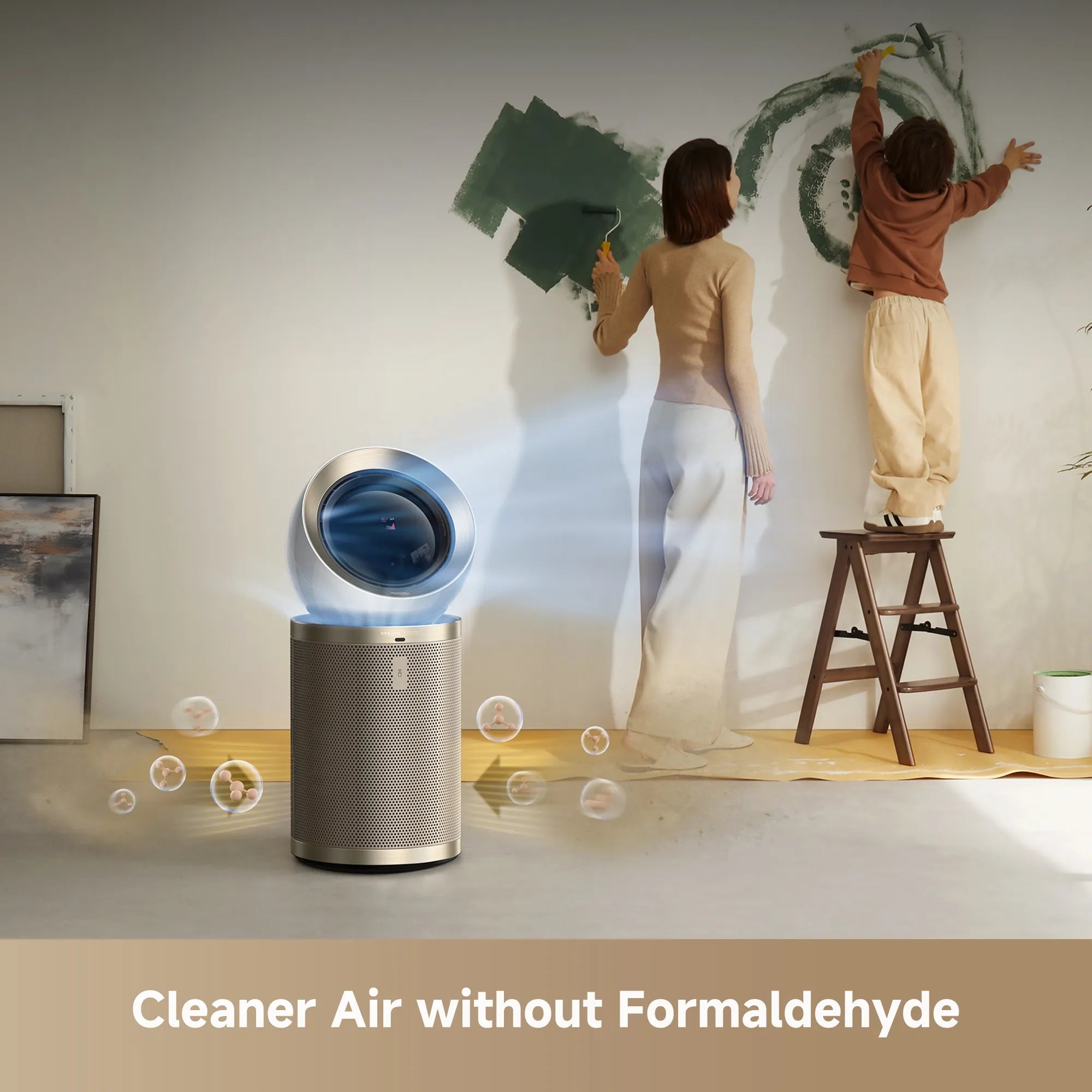 Dreame PM10 Air Purifier for Home Removes Dust Smoke Odor with Smart Control and Powerful Filtration