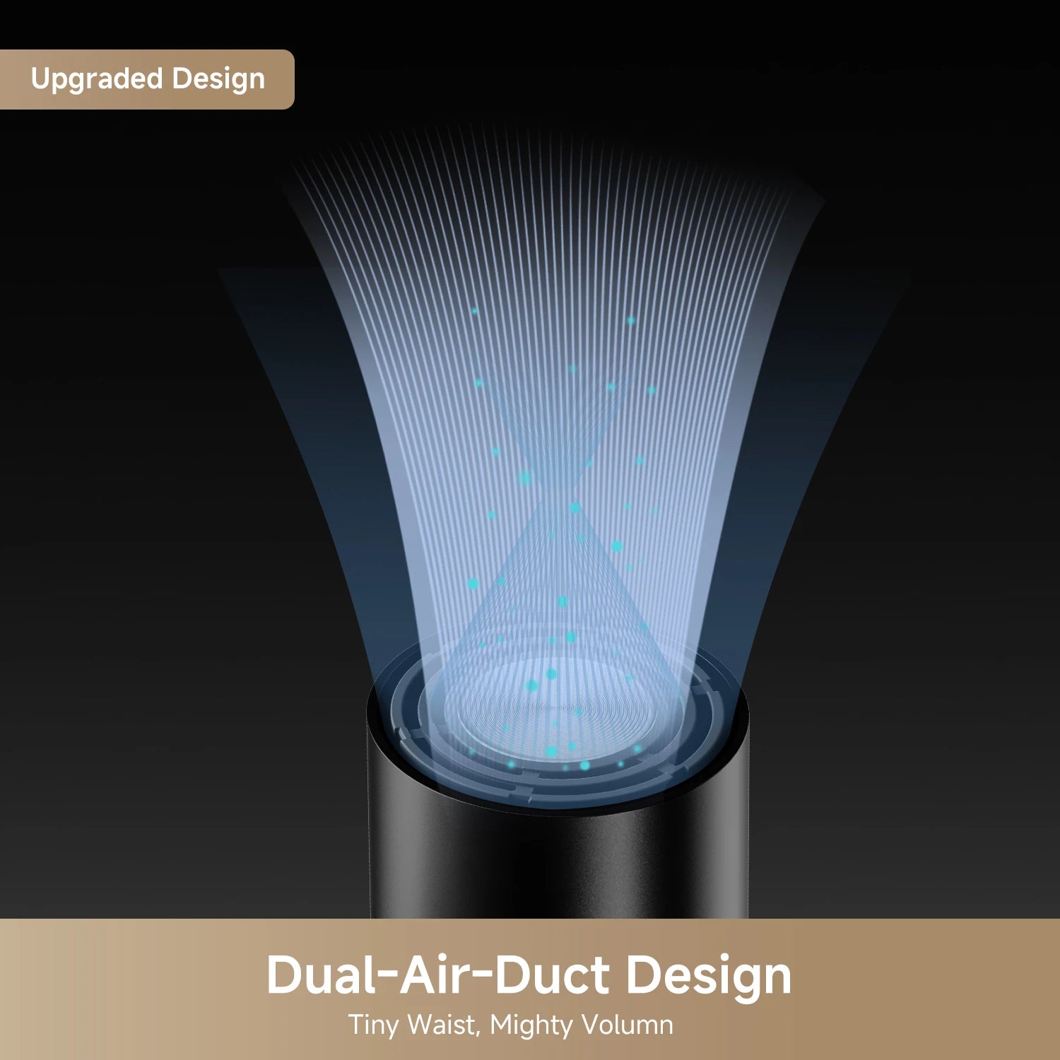 hair dryer with strong airflow for fast and efficient drying