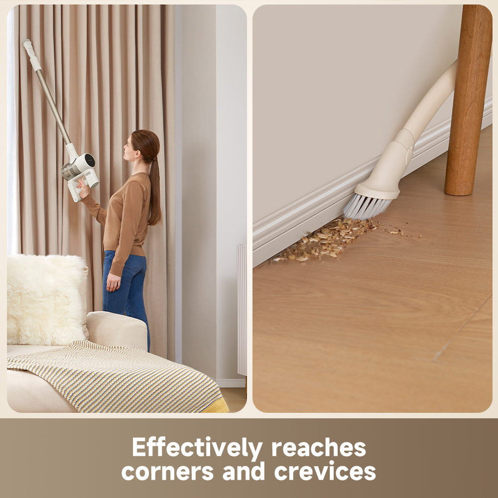 Dreame R10 Cordless Stick Vacuum Cleaner with 120AW Suction, Lightweight Design, Long Runtime, Multi-Surface Brush and Advanced Filtration
