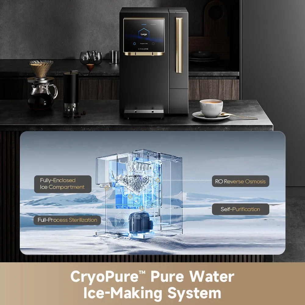 Dreame S1 Water Purifier Hot Cold Water and Ice Maker Clean Drinking Water for Home