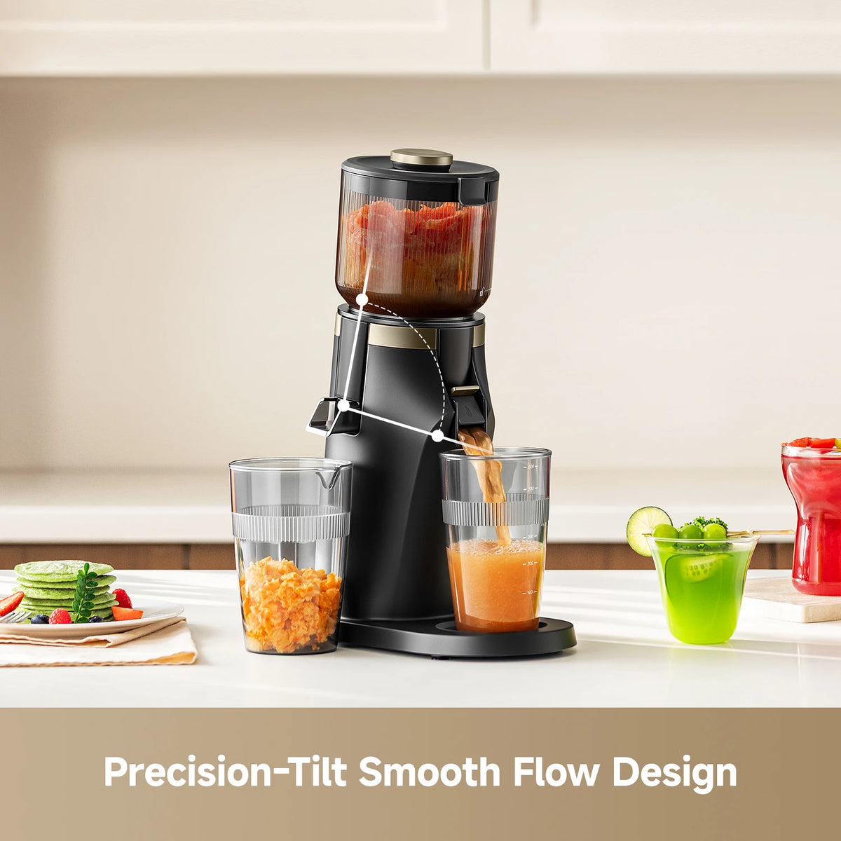 Dreame SJ30 Cold Press Juicer 130mm Wide Chute for Whole Fruits
